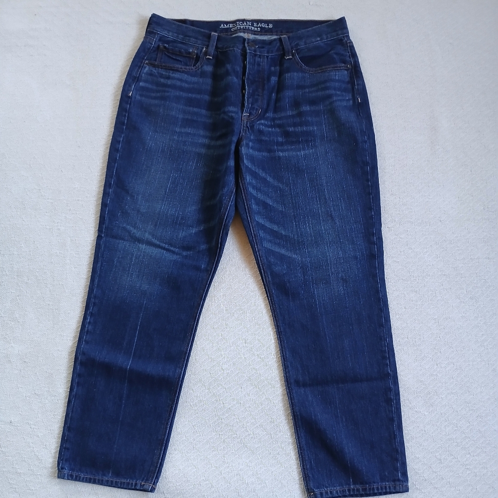 aeo ♡ vintage hi-rise jeans american eagle mom rigid faded indie hipster y2k
